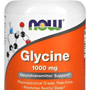 Glicina 1000mg Glycine 100 Veg Cáps Importado