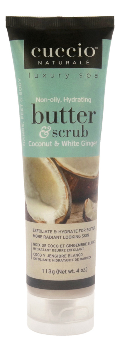 Esfoliante De Manteiga Cuccio Naturale Coconut Ginger 118ml