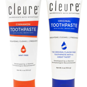 Conjunto De Pasta De Dentes Cleure Original E Sabor Canela 1