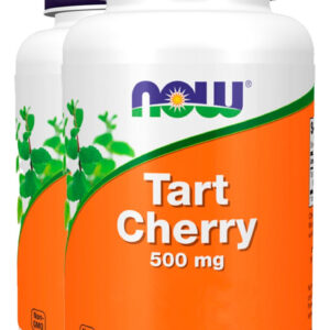 Cereja Azeda 500mg Tart Cherry 90cáp Importado 2un Now Foods