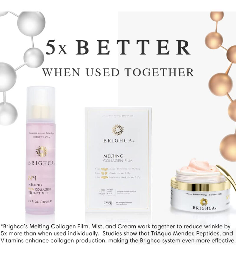 Conjunto De Cuidados Com A Pele Brighca Melting Collagen Ant - Image 4