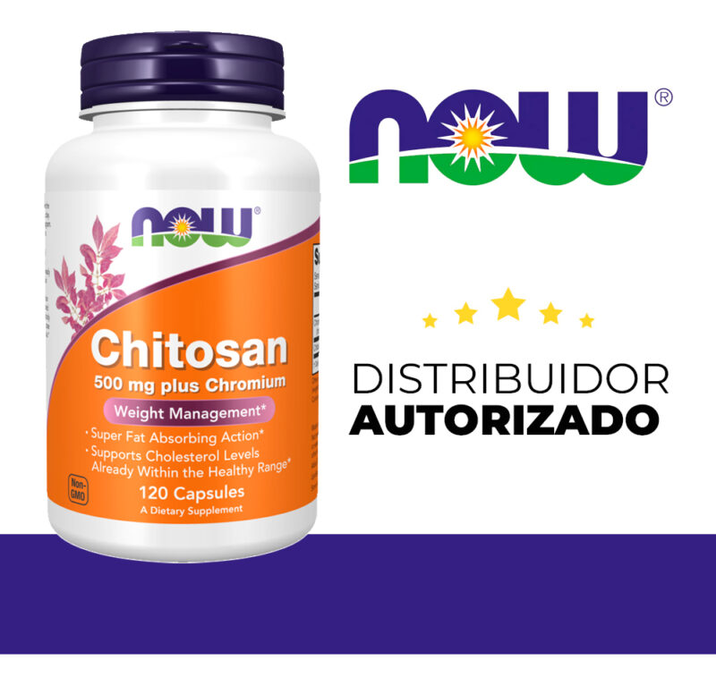 Quitosana 500mg Now Foods 120 Cápsulas Importado - Imagem 5