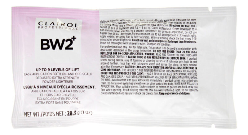 Clairol Basic White Bw2 30ml Unissex