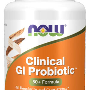 Clinical Gi Probiótico 20 Bi Now Foods 60 Veg Caps Sabor Cápsulas
