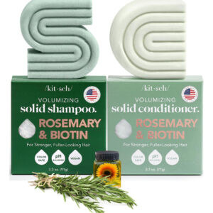 Conjunto De Barras De Shampoo E Condicionador Kitsch Rosemar