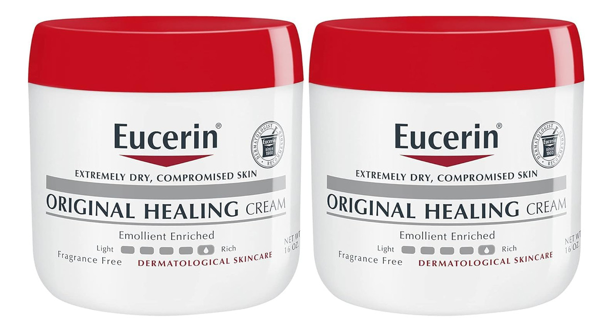 Creme Corporal Eucerin Original Healing 480 Ml Para Pele Sec