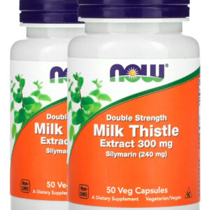 Extrato Cardo Mariano 300mg 50cáps Importado 2un Now Foods