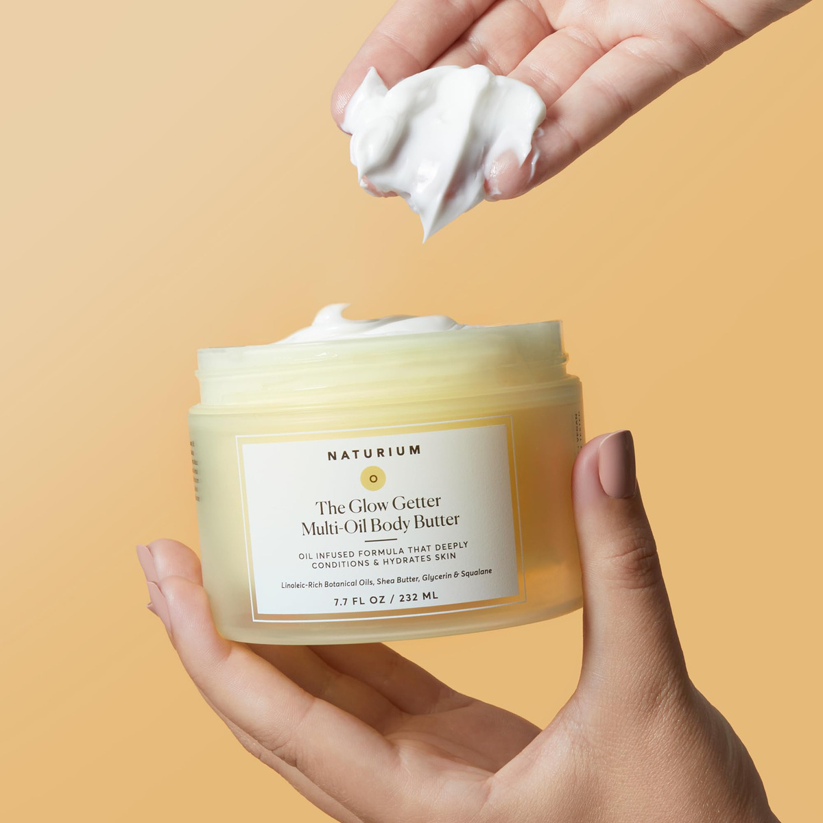 Body Butter Naturium The Glow Getter 230ml Creme Firmante - Imagem 6