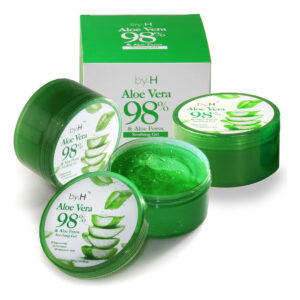 Gel Calmante De Aloe Vera By.h Organic Para Pele E Cabelo, P