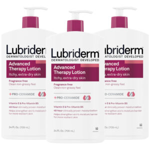 Loção Hidratante Lubriderm Advanced Therapy 720ml X3