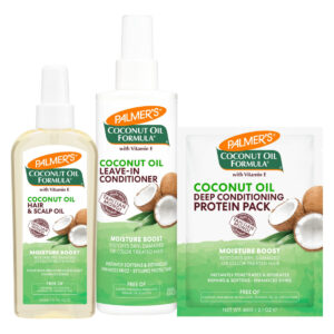 Cuidados Com O Cabelo Óleo De Coco Da Palmer's Moisture Boos