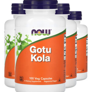 Gotu Kola 450mg 100 Cáps Importado 4un Now Foods