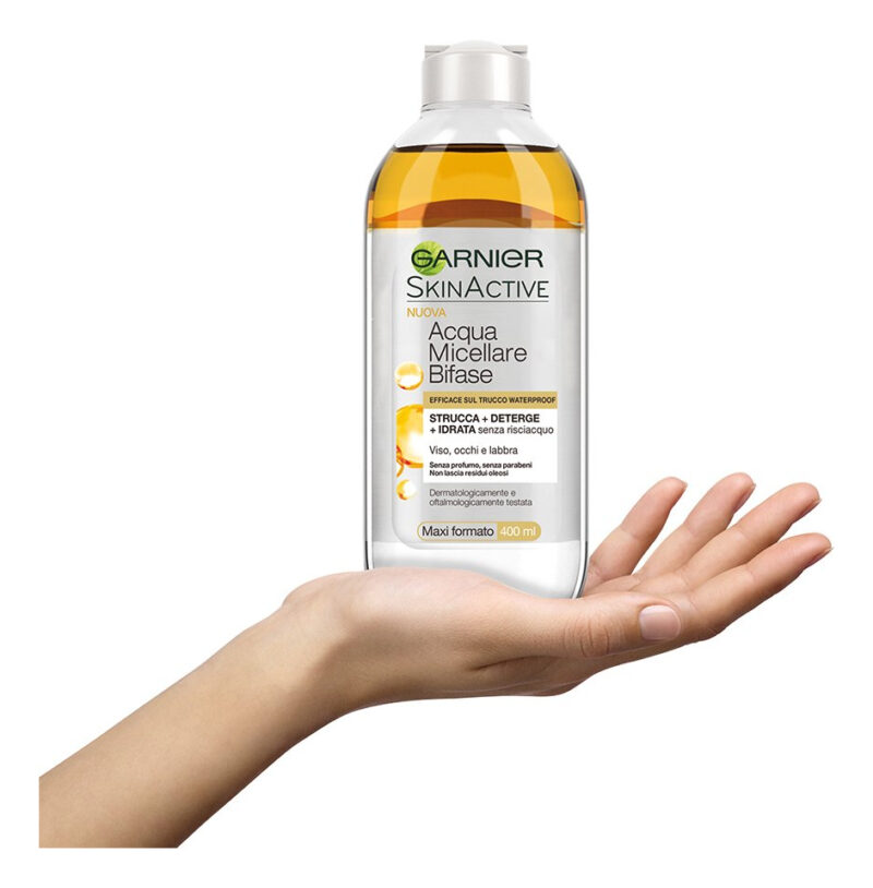 Água Micelar Garnier Com Óleo De Argan 400ml - Image 2