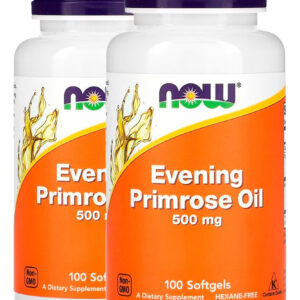 Óleo De Prímula 500mg 100 Soft Importado 2un Now Foods