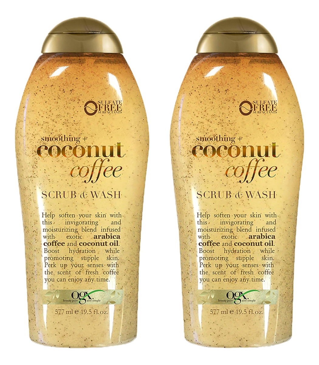 Esfoliante Corporal Suavizante Ogx + Café De Coco 575 Ml, Pa