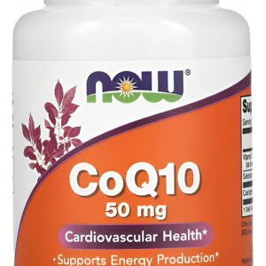 Coenzima Coq10 50mg + Vit E Now Foods 50soft Importado 4un