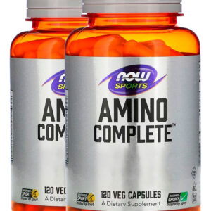 Amino Complete 120 Cápsulas Importado 2un Now Foods