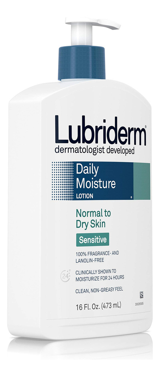 Loção Corporal Lubriderm Daily Moisture Sensitive Skin 473ml - Imagem 3