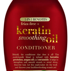 Óleo Suavizante De Queratina Sem Condicionador Ogx Frizz