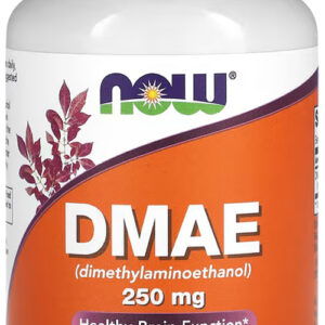 Dmae 250mg Now Foods Dimetilaminoetanol 100 Veg Caps
