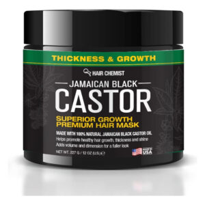 Máscara Capilar De Mamona Preta Jamaicana De Crescimento Sup