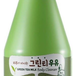 Limpador Corporal Welcos Kwailnara Green Tea Milk 560g
