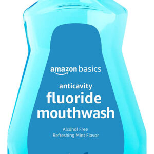 Enxaguante Bucal Amazon Basics Anticavity Fluoreto 1l Sem Ál