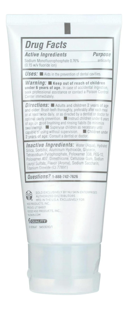 Pasta De Dentes Nu Skin Ap 24 Whitening Fluoreto 120ml (paco - Imagem 2