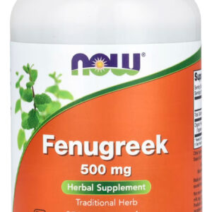 Feno-grego 500mg Now Foods 250 Cáps Sabor N/a