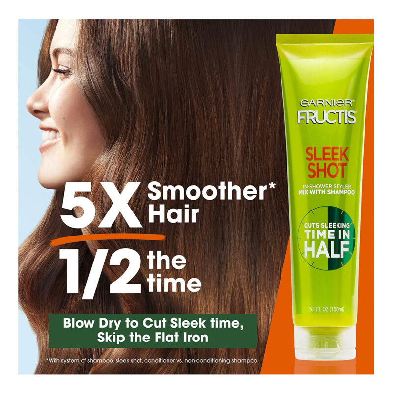 Cuidados Com O Cabelo Garnier Fructis Sleek Shot In-shower S - Image 3