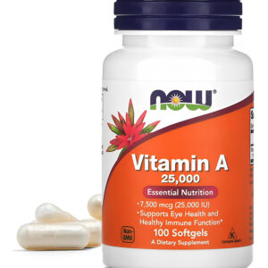 Now Foods Vitamina A 7.500mcg 100 Softgels