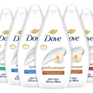 Sabonete Líquido Dove Variety, Pacote Com 6 Unidades, Hydrat
