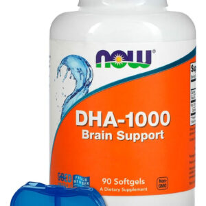 Dha Now Foods Óleo Peixe Extra Forte 90sofg + Porta Cápsulas