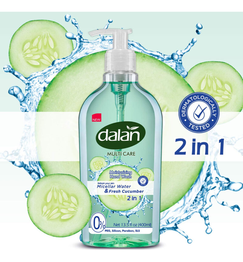 Sabonete Para Mãos Dalan Fresh Cucumber Multicare Ultra Hidr - Image 5