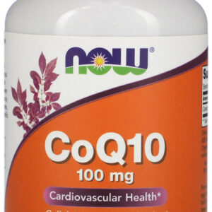 Now Foods Coenzima Coq10 100mg 150 Softgels / No Brasil