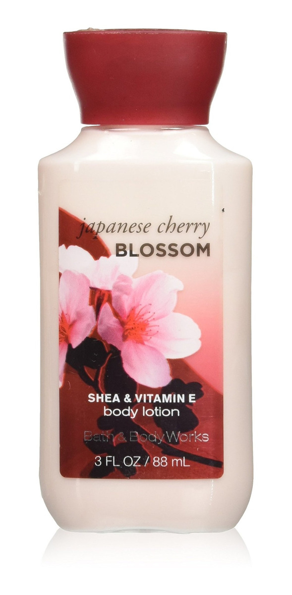 Loção Corporal Bath Body Works Japanese Cherry Blossom De 3,