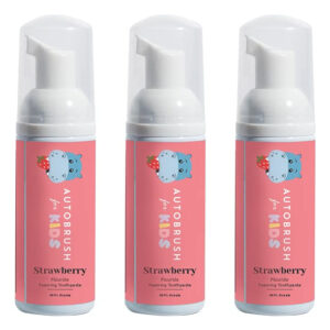 Pasta De Dentes Autobrush Kids Fluoride Foaming Strawberry 5