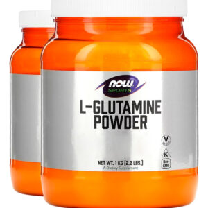 L-glutamina Em Pó Sports 1kg Pó Puro Importado 2un Now Foods