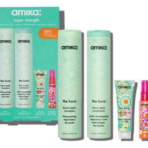 Conjunto De Cuidados Com O Cabelo Amika Super Strength Repai