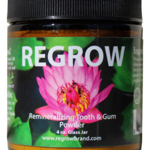 Frasco De Vidro Remineralizante Tooth Powder Regrow De 120 M