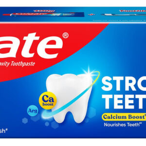 Pasta De Dentes Colgate Strong Teeth Saver Pack 300g Com Esc
