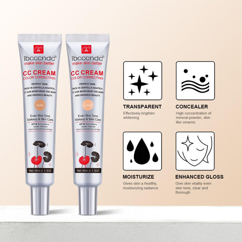 Cc Cream Focos Corrector De Cor Spf 25 Leve (leve) - Image 3