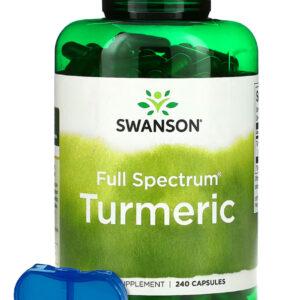 Curcumina Açafrão Da Índia Turmeric 720mg Swanson 240caps