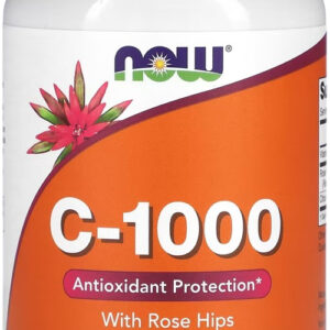 Vitamina C 1000mg E Rosa Mosqueta Now Foods 250tabls