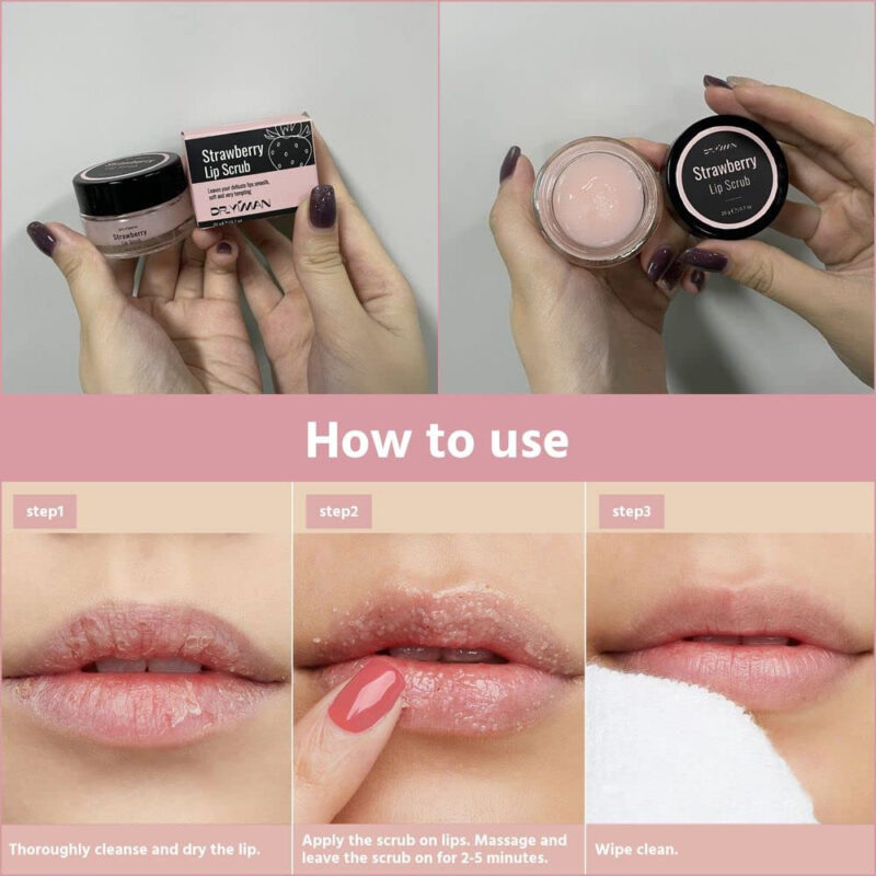 Esfoliante Labial Dr.yiman, Esfoliante, Hidratante, Aroma De - Image 5