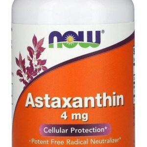 Astaxantina (astaxanthin) Now Foods 4mg 90 Softgels