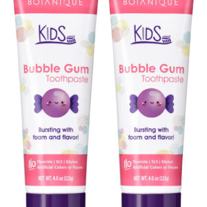 Pasta De Dentes Himalaya Botanique Kids Herbal Bubble Gum 12