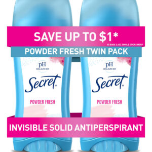 Desodorante Secret Original Fresh, Pacote De 75 Ml Com 2