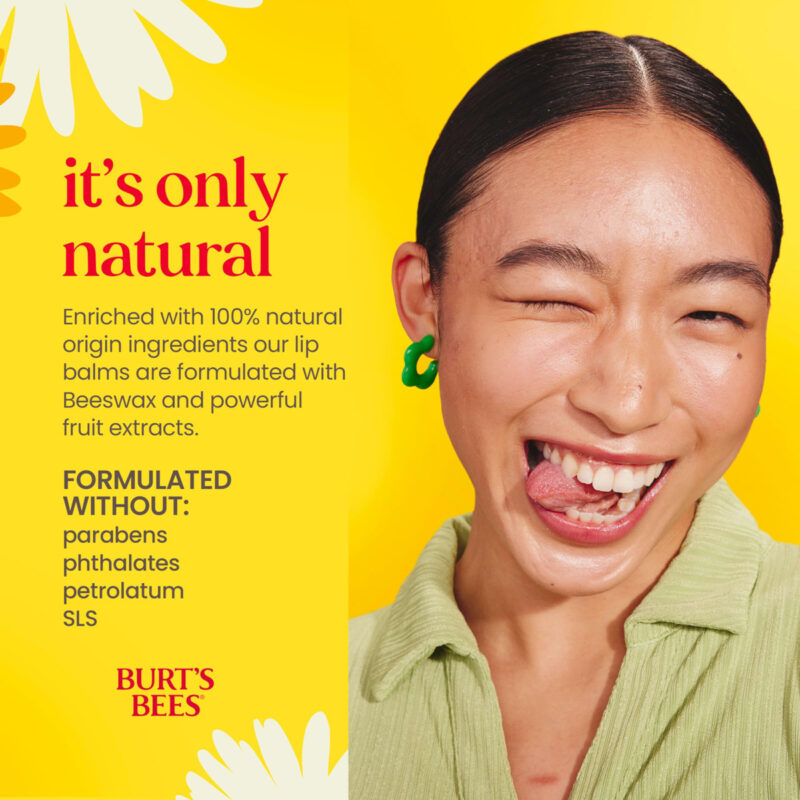 Bálsamo Labial Burt's Bees Cera De Abelha E Ultra Condiciona - Image 4