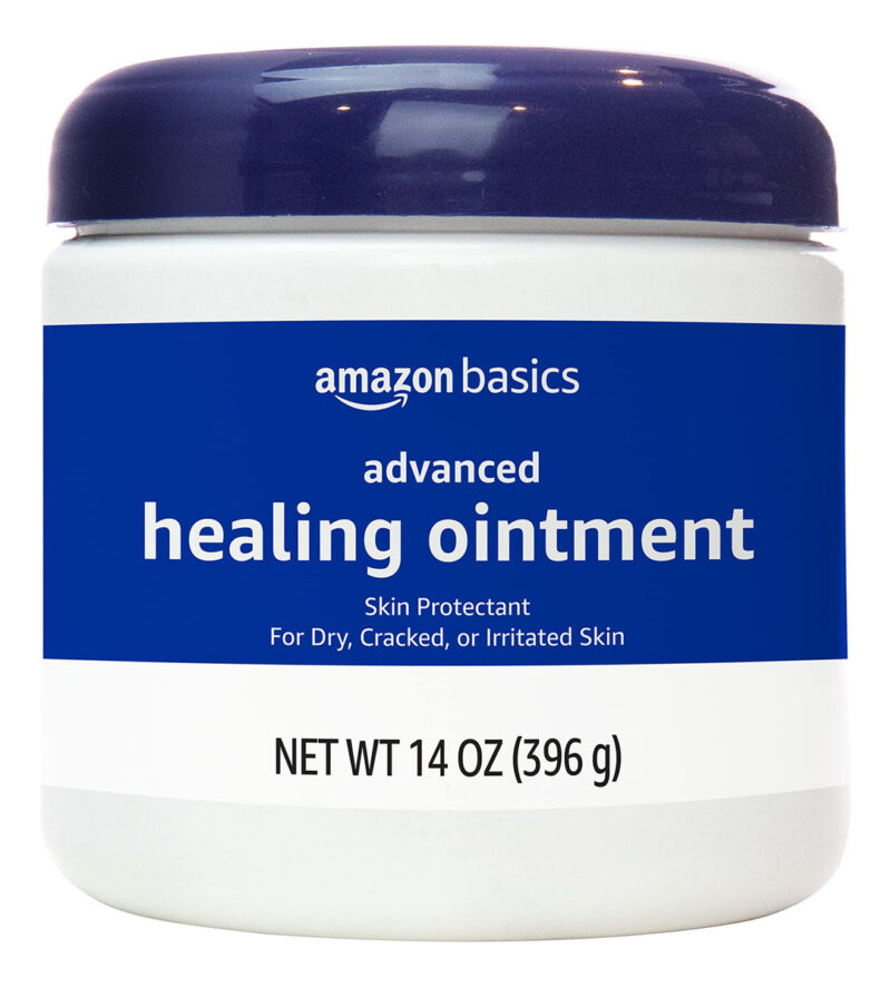 Pomada Curativa Amazon Basics Para Pele Seca, Fragrância De